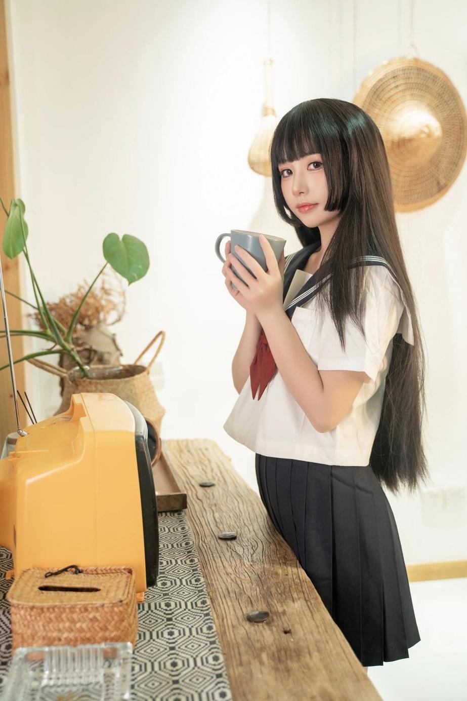 喵小吉原图，萌系cosplay原图欣赏，绝美妆容惊艳众人